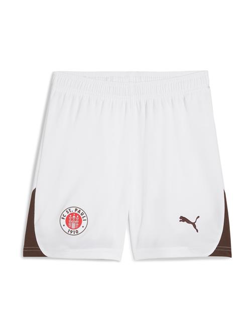 PUMA Sportsbukser 'FC St. Pauli 24/25'  brun / rød / hvid