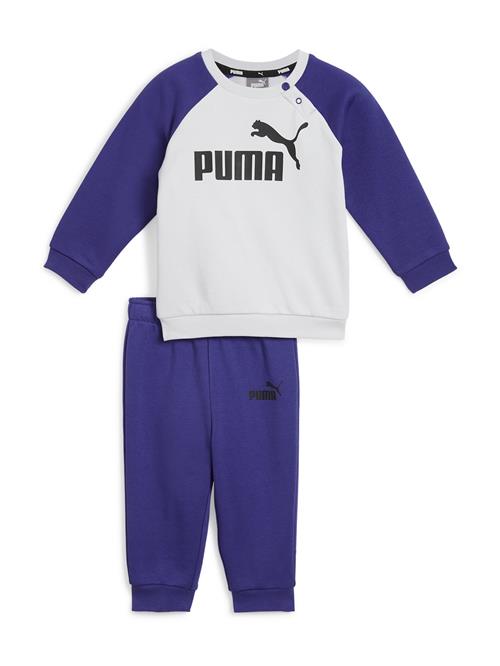 PUMA Joggingdragt 'ESS+'  mørkeblå / sort / hvid