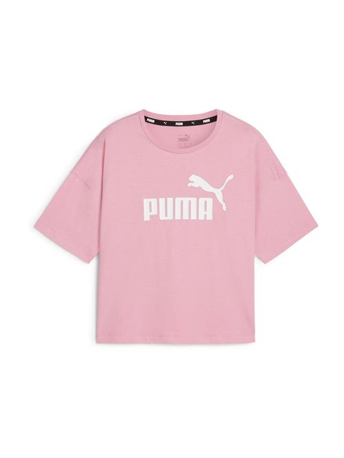 Se PUMA Funktionsbluse 'Essentials'  blomme / hvid ved About You