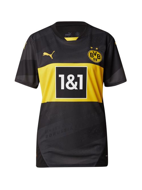 PUMA Fodboldtrøje 'BVB Away 24/25'  gul / sort / hvid