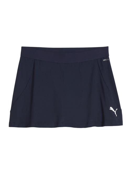 PUMA Sportsnederdel 'TeamGOAL'  navy / lysegrå / hvid