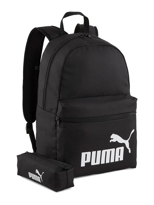 PUMA Rygsæk 'Phase'  sort / hvid