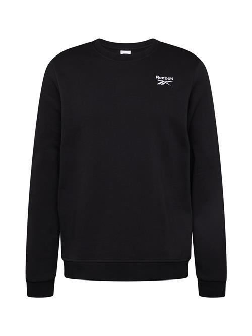 Reebok Sportsweatshirt 'IDENTITY'  sort / hvid