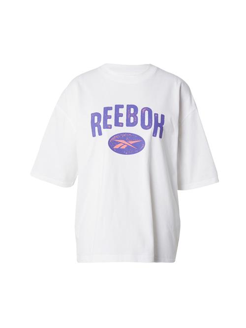 Se Reebok Bluser & t-shirts  violetblå / koral / hvid ved About You