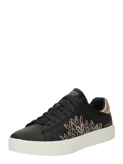 Se SKECHERS Sneaker low 'EDEN'  gul / lyserød / sort / sølv ved About You