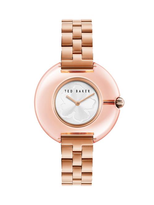 Ted Baker Analogt ur 'Larah'  rosa guld / sort / sølv