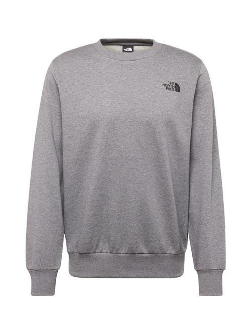 Se THE NORTH FACE Sweatshirt 'SIMPLE DOME'  grå-meleret / sort ved About You