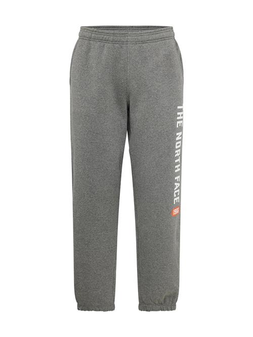 THE NORTH FACE Bukser 'Varsity Graphic Joggers'  mørkegrå / hummer / hvid