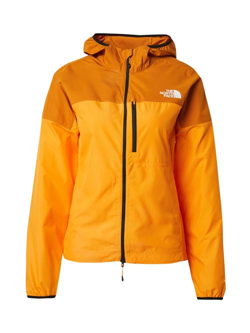 THE NORTH FACE Sportsjakke 'Higher Run Wind Jacket'  orange / mørkeorange / hvid