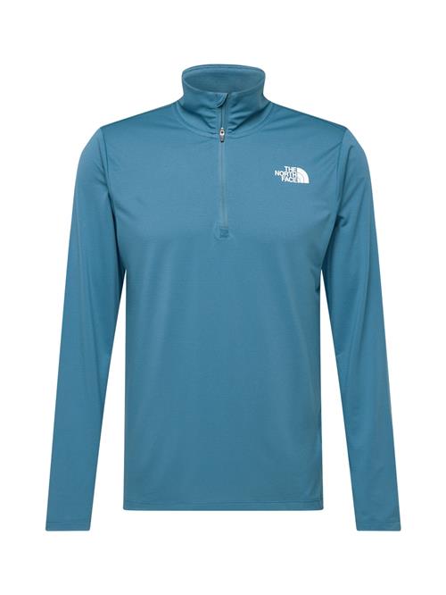 Se THE NORTH FACE Funktionsskjorte ' 24/7 1/4 Zip Long-Sleeve T-Shirt'  azur / hvid ved About You