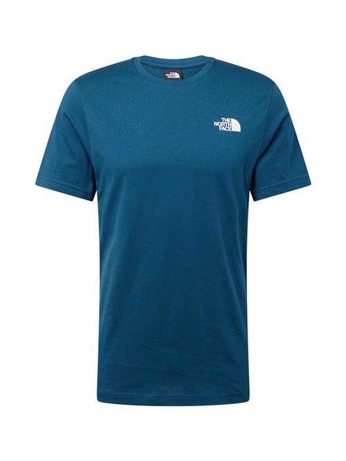 Se THE NORTH FACE Bluser & t-shirts 'REDBOX CELEBRATION'  petroleum / hvid ved About You