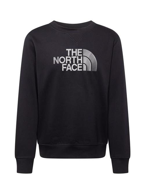 THE NORTH FACE Sweatshirt 'DREW PEAK'  lysegrå / sort