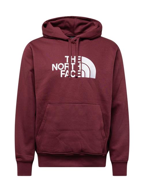 Se THE NORTH FACE Sweatshirt 'DREW PEAK'  aubergine / hvid ved About You