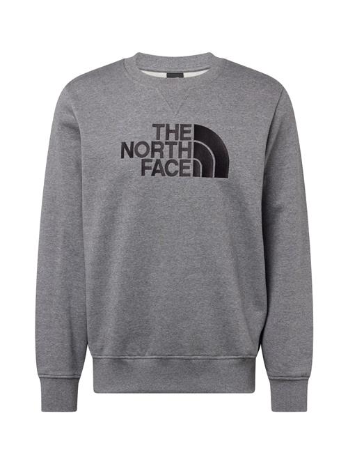 Se THE NORTH FACE Sweatshirt 'DREW PEAK'  grå / sort ved About You