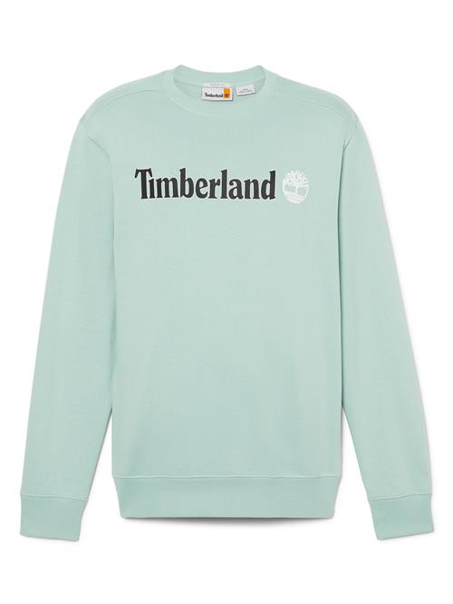 Se TIMBERLAND Sweatshirt '6A90'  pastelgrøn / sort / hvid ved About You