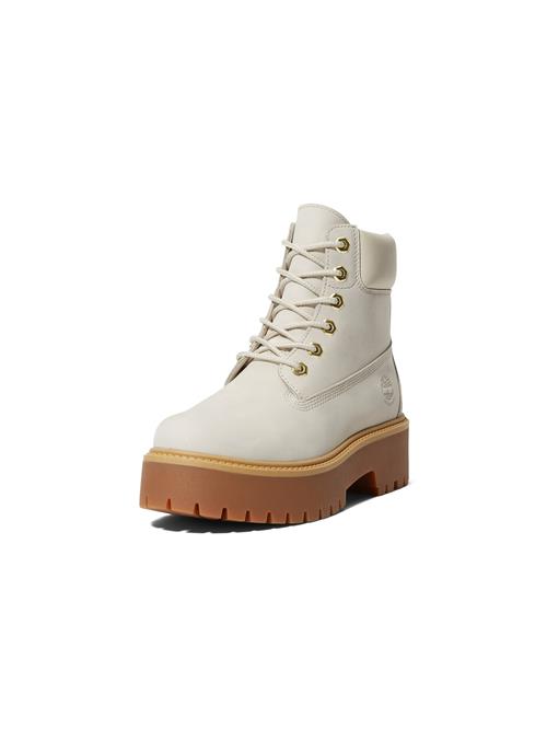 TIMBERLAND Snørestøvletter  gul / hvid