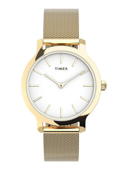 Se TIMEX Analogt ur 'Transcend'  guld / naturhvid ved About You