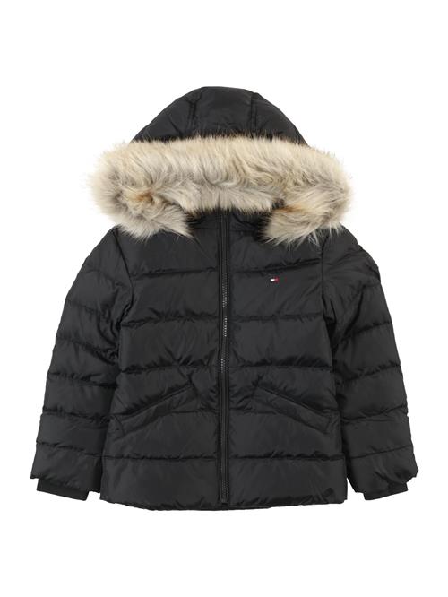 TOMMY HILFIGER Vinterjakke 'ESSENTIAL'  sort