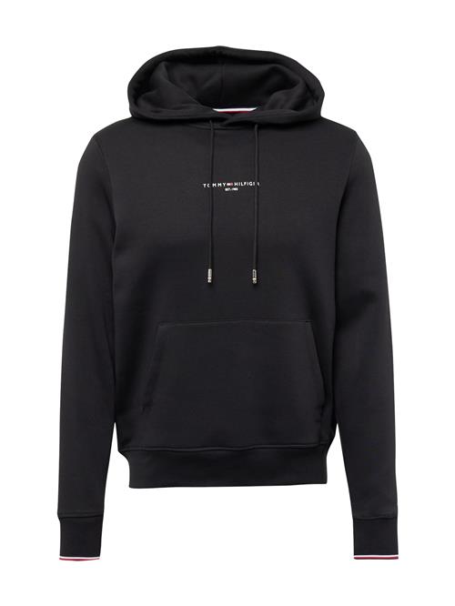 TOMMY HILFIGER Sweatshirt  sort / hvid