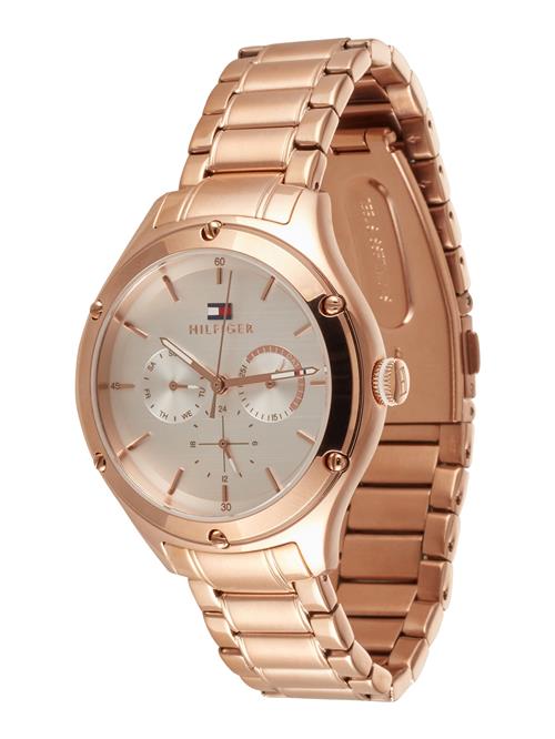 Se TOMMY HILFIGER Analogt ur  rosa guld ved About You