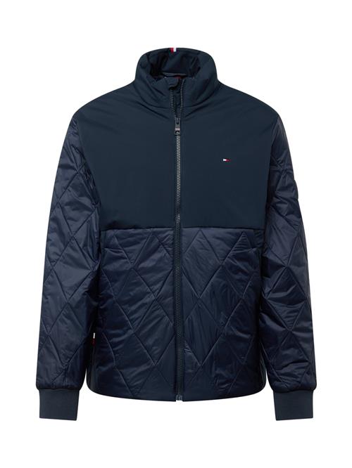 TOMMY HILFIGER Overgangsjakke  navy / lys rød / hvid