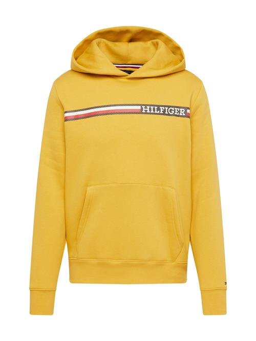 Se TOMMY HILFIGER Sweatshirt  mørkeblå / gul / rød / hvid ved About You