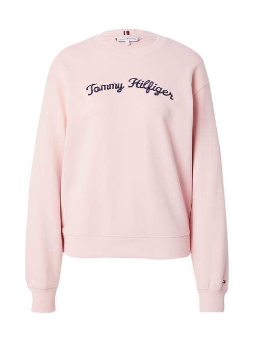 TOMMY HILFIGER Sweatshirt  natblå / lyserød