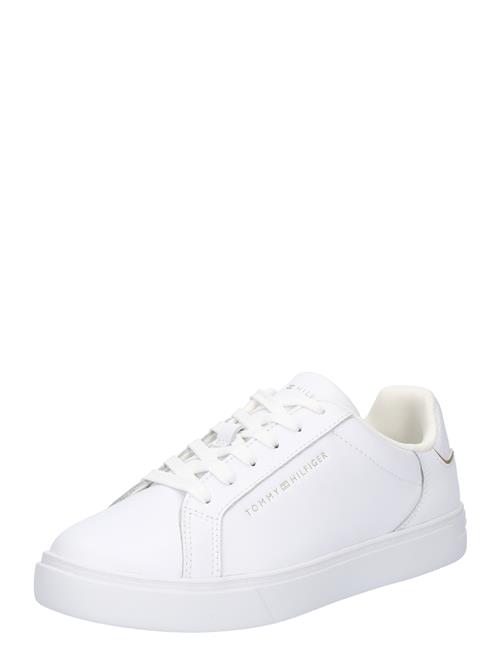 Se TOMMY HILFIGER Sneaker low 'ESSENTIAL'  guld / hvid ved About You