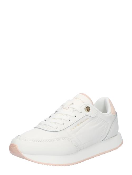 Se TOMMY HILFIGER Sneaker low 'ESSENTIAL'  pastelpink / hvid ved About You