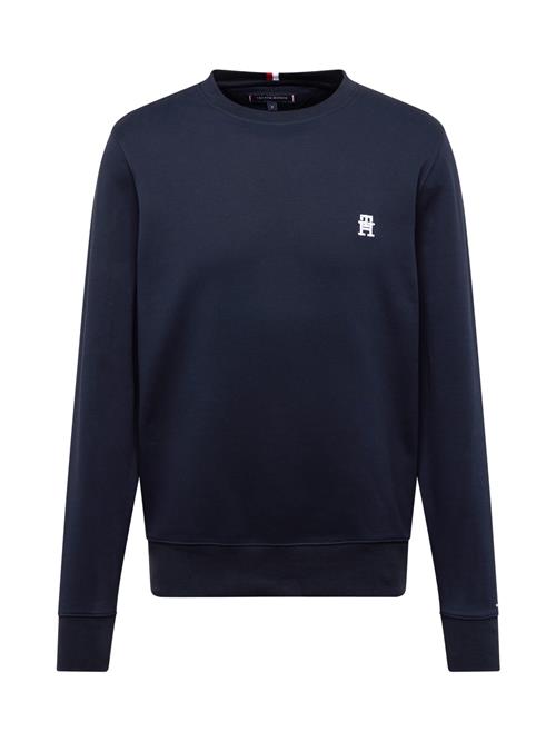 TOMMY HILFIGER Sweatshirt  mørkeblå / hvid