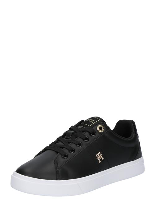 TOMMY HILFIGER Sneaker low 'ESSENTIAL'  guld / sort