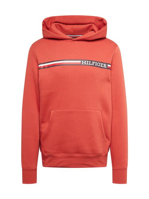 TOMMY HILFIGER Sweatshirt  marin / blodrød / mørkerød / hvid