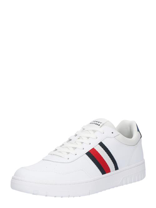 TOMMY HILFIGER Sneaker low 'BASKET CORE LITE'  navy / rød / hvid