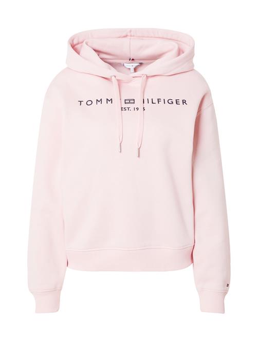 TOMMY HILFIGER Sweatshirt  lyserød / sort