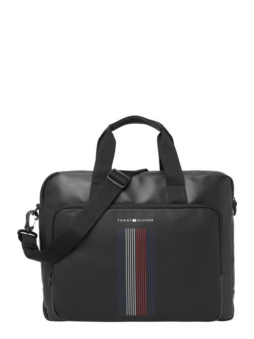 TOMMY HILFIGER Dokumenttaske 'Foundation'  blå / rød / sort / hvid