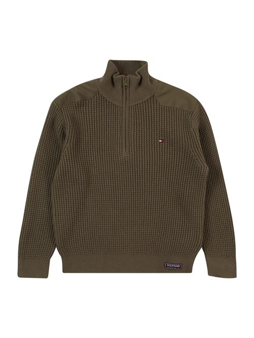 TOMMY HILFIGER Pullover 'UTILITY'  oliven