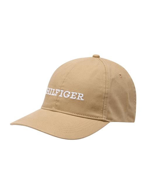 Se TOMMY HILFIGER Hætte  khaki / hvid ved About You