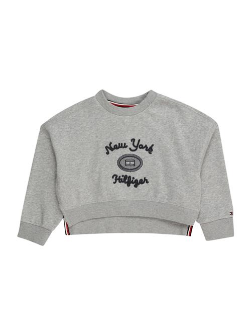 Se TOMMY HILFIGER Sweatshirt 'NY'  mørkegrå / grå-meleret ved About You