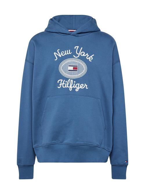 Se TOMMY HILFIGER Sweatshirt  navy / blue denim / hvid ved About You