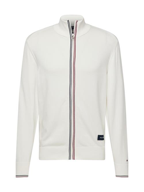 TOMMY HILFIGER Cardigan  blå / rød / hvid