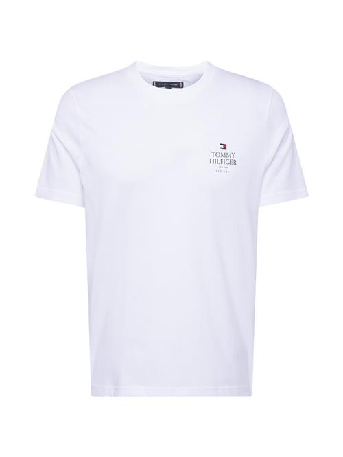 TOMMY HILFIGER Bluser & t-shirts 'Stack'  navy / rød / hvid