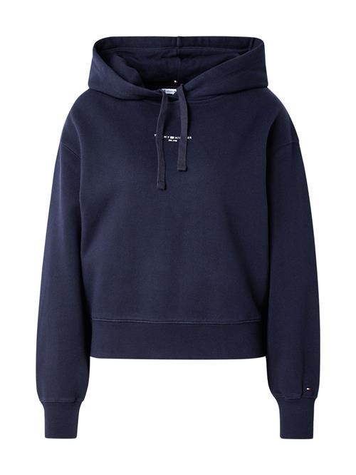 TOMMY HILFIGER Pullover 'Essential'  navy / hvid