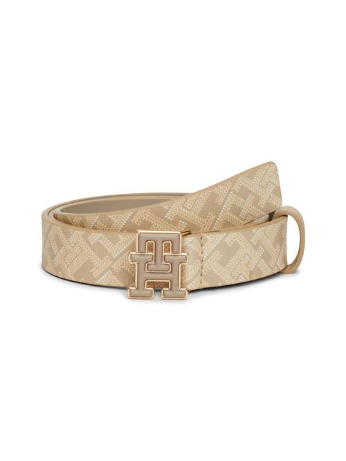 TOMMY HILFIGER Bælte  beige / creme / guld