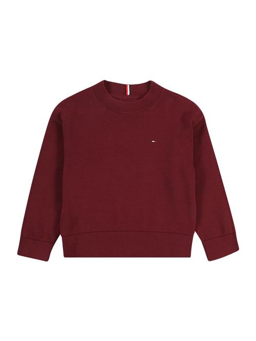 Se TOMMY HILFIGER Pullover ''ESSENTIAL'  rubinrød ved About You