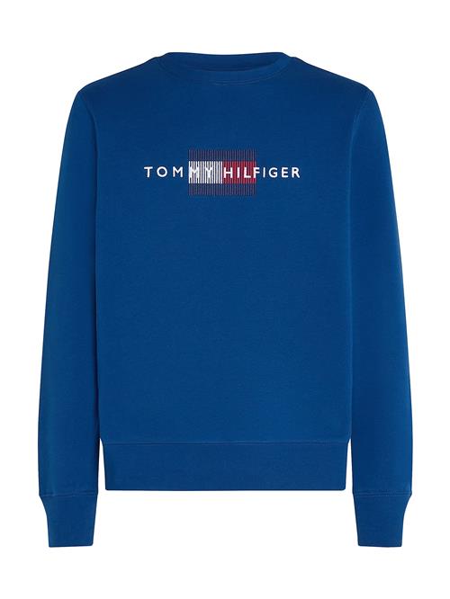 Se TOMMY HILFIGER Sweatshirt  navy / rød / hvid ved About You