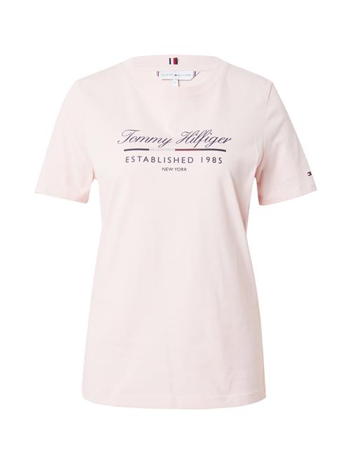 TOMMY HILFIGER Shirts  mørkeblå / lyserød / carminrød / hvid