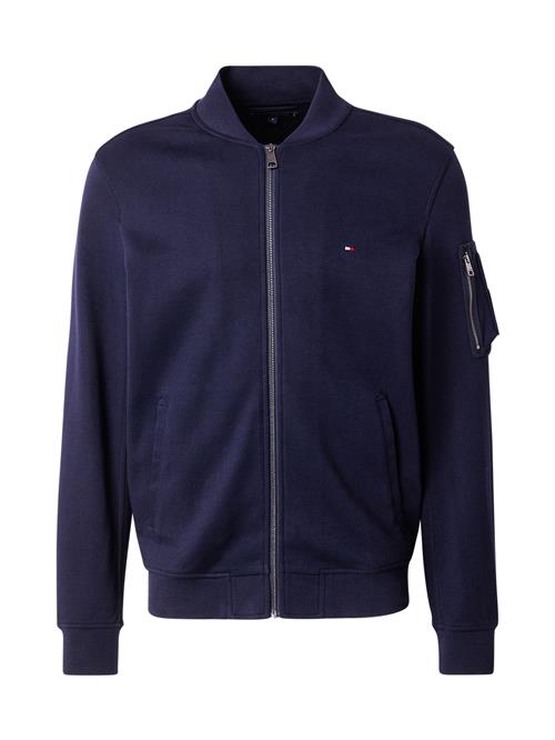 Se TOMMY HILFIGER Sweatjakke 'ESSENTIAL'  navy ved About You