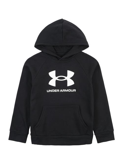 UNDER ARMOUR Sportsweatshirt 'Rival'  sort / hvid