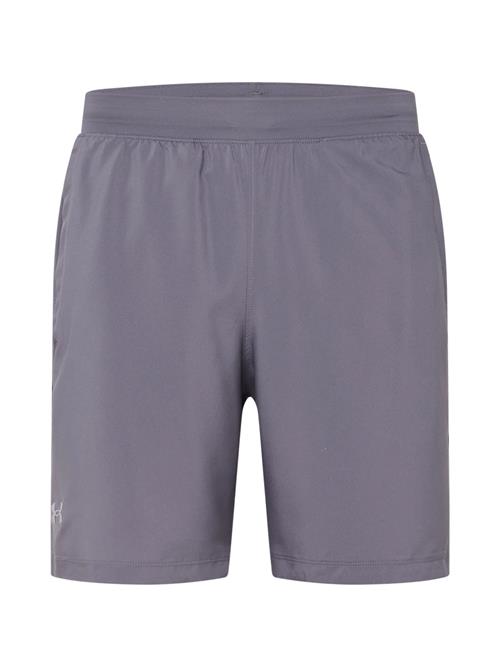 UNDER ARMOUR Sportsbukser 'LAUNCH 7'  taupe / lysegrå