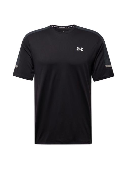 UNDER ARMOUR Funktionsskjorte 'Utility'  blå-meleret / grå / sort / hvid